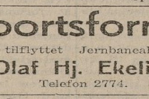 Bilde av Olaf J. Ekeli